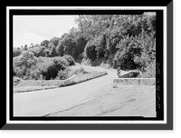 Historic Framed Print, Hana Belt Road, Between Haiku and Kaipahulu, Hana vicinity, Maui County, HI - 51,  17-7/8" x 21-7/8"
