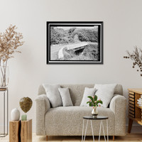 Historic Framed Print, Hana Belt Road, Between Haiku and Kaipahulu, Hana vicinity, Maui County, HI - 52,  17-7/8" x 21-7/8"