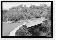 Historic Framed Print, Hana Belt Road, Between Haiku and Kaipahulu, Hana vicinity, Maui County, HI - 54,  17-7/8" x 21-7/8"