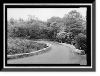 Historic Framed Print, Hana Belt Road, Between Haiku and Kaipahulu, Hana vicinity, Maui County, HI - 55,  17-7/8" x 21-7/8"