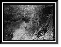 Historic Framed Print, Hana Belt Road, Between Haiku and Kaipahulu, Hana vicinity, Maui County, HI - 60,  17-7/8" x 21-7/8"