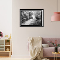 Historic Framed Print, Hana Belt Road, Between Haiku and Kaipahulu, Hana vicinity, Maui County, HI - 61,  17-7/8" x 21-7/8"