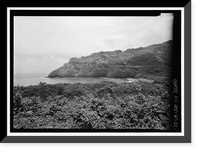 Historic Framed Print, Hana Belt Road, Between Haiku and Kaipahulu, Hana vicinity, Maui County, HI - 72,  17-7/8" x 21-7/8"