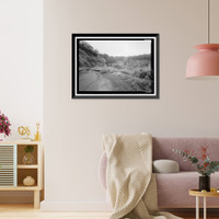 Historic Framed Print, Hana Belt Road, Between Haiku and Kaipahulu, Hana vicinity, Maui County, HI - 77,  17-7/8" x 21-7/8"