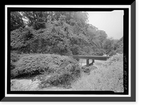 Historic Framed Print, Hana Belt Road, Between Haiku and Kaipahulu, Hana vicinity, Maui County, HI - 84,  17-7/8" x 21-7/8"