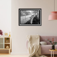 Historic Framed Print, Hana Belt Road, Between Haiku and Kaipahulu, Hana vicinity, Maui County, HI - 89,  17-7/8" x 21-7/8"