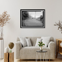 Historic Framed Print, Hana Belt Road, Between Haiku and Kaipahulu, Hana vicinity, Maui County, HI - 90,  17-7/8" x 21-7/8"