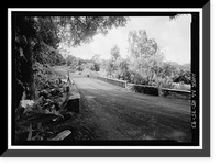 Historic Framed Print, Hana Belt Road, Between Haiku and Kaipahulu, Hana vicinity, Maui County, HI - 93,  17-7/8" x 21-7/8"