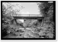 Historic Framed Print, Hana Belt Road, Between Haiku and Kaipahulu, Hana vicinity, Maui County, HI - 95,  17-7/8" x 21-7/8"