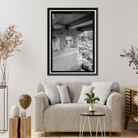 Historic Framed Print, Hana Belt Road, Between Haiku and Kaipahulu, Hana vicinity, Maui County, HI - 96,  17-7/8" x 21-7/8"