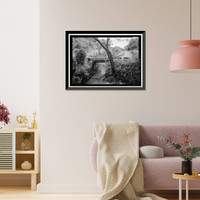 Historic Framed Print, Hana Belt Road, Between Haiku and Kaipahulu, Hana vicinity, Maui County, HI - 100,  17-7/8" x 21-7/8"