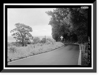Historic Framed Print, Hana Belt Road, Between Haiku and Kaipahulu, Hana vicinity, Maui County, HI - 102,  17-7/8" x 21-7/8"