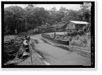 Historic Framed Print, Hana Belt Road, Between Haiku and Kaipahulu, Hana vicinity, Maui County, HI - 103,  17-7/8" x 21-7/8"