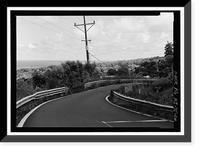 Historic Framed Print, Hana Belt Road, Between Haiku and Kaipahulu, Hana vicinity, Maui County, HI - 110,  17-7/8" x 21-7/8"