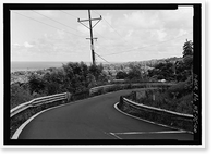 Historic Framed Print, Hana Belt Road, Between Haiku and Kaipahulu, Hana vicinity, Maui County, HI - 110,  17-7/8" x 21-7/8"