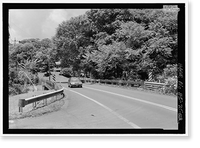 Historic Framed Print, Hana Belt Road, Between Haiku and Kaipahulu, Hana vicinity, Maui County, HI - 112,  17-7/8" x 21-7/8"