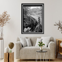 Historic Framed Print, Hana Belt Road, Between Haiku and Kaipahulu, Hana vicinity, Maui County, HI - 124,  17-7/8" x 21-7/8"