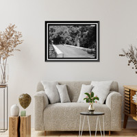 Historic Framed Print, Hana Belt Road, Between Haiku and Kaipahulu, Hana vicinity, Maui County, HI - 127,  17-7/8" x 21-7/8"