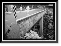 Historic Framed Print, Hana Belt Road, Between Haiku and Kaipahulu, Hana vicinity, Maui County, HI - 130,  17-7/8" x 21-7/8"