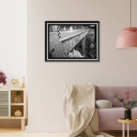Historic Framed Print, Hana Belt Road, Between Haiku and Kaipahulu, Hana vicinity, Maui County, HI - 130,  17-7/8" x 21-7/8"