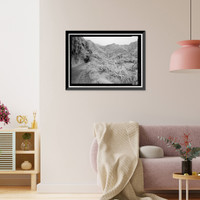 Historic Framed Print, Hana Belt Road, Between Haiku and Kaipahulu, Hana vicinity, Maui County, HI - 133,  17-7/8" x 21-7/8"