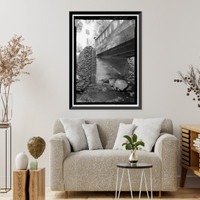 Historic Framed Print, Hana Belt Road, Between Haiku and Kaipahulu, Hana vicinity, Maui County, HI - 135,  17-7/8" x 21-7/8"