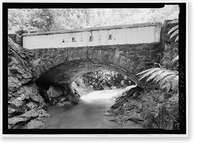 Historic Framed Print, Hana Belt Road, Between Haiku and Kaipahulu, Hana vicinity, Maui County, HI - 136,  17-7/8" x 21-7/8"