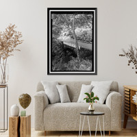 Historic Framed Print, Hana Belt Road, Between Haiku and Kaipahulu, Hana vicinity, Maui County, HI - 138,  17-7/8" x 21-7/8"