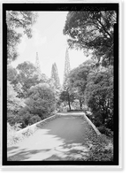 Historic Framed Print, Hana Belt Road, Between Haiku and Kaipahulu, Hana vicinity, Maui County, HI - 145,  17-7/8" x 21-7/8"