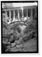 Historic Framed Print, Hana Belt Road, Between Haiku and Kaipahulu, Hana vicinity, Maui County, HI - 147,  17-7/8" x 21-7/8"
