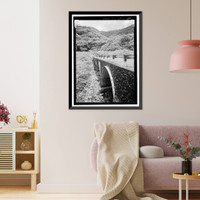 Historic Framed Print, Hana Belt Road, Between Haiku and Kaipahulu, Hana vicinity, Maui County, HI - 150,  17-7/8" x 21-7/8"