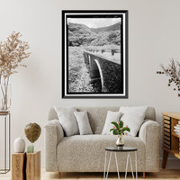 Historic Framed Print, Hana Belt Road, Between Haiku and Kaipahulu, Hana vicinity, Maui County, HI - 150,  17-7/8" x 21-7/8"