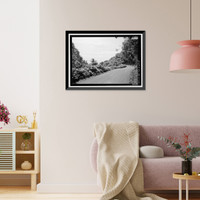 Historic Framed Print, Hana Belt Road, Between Haiku and Kaipahulu, Hana vicinity, Maui County, HI - 151,  17-7/8" x 21-7/8"