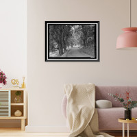 Historic Framed Print, Hana Belt Road, Between Haiku and Kaipahulu, Hana vicinity, Maui County, HI - 152,  17-7/8" x 21-7/8"