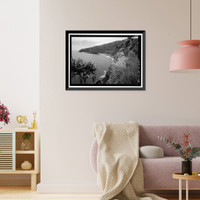 Historic Framed Print, Hana Belt Road, Between Haiku and Kaipahulu, Hana vicinity, Maui County, HI - 155,  17-7/8" x 21-7/8"