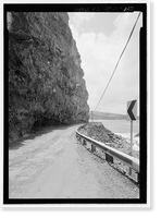 Historic Framed Print, Hana Belt Road, Between Haiku and Kaipahulu, Hana vicinity, Maui County, HI - 158,  17-7/8" x 21-7/8"
