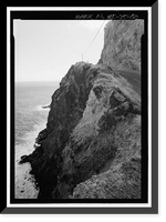 Historic Framed Print, Hana Belt Road, Between Haiku and Kaipahulu, Hana vicinity, Maui County, HI - 160,  17-7/8" x 21-7/8"