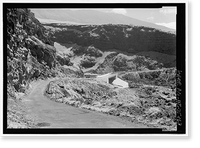 Historic Framed Print, Hana Belt Road, Between Haiku and Kaipahulu, Hana vicinity, Maui County, HI - 163,  17-7/8" x 21-7/8"