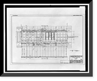 Historic Framed Print, St. Lucie Canal, St. Lucie Lock No. 1, St. Lucie, Cross State Canal, Okeechobee Intracoas, Stuart vicinity, Martin County, FL - 4,  17-7/8" x 21-7/8"