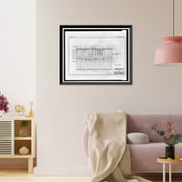 Historic Framed Print, St. Lucie Canal, St. Lucie Lock No. 1, St. Lucie, Cross State Canal, Okeechobee Intracoas, Stuart vicinity, Martin County, FL - 4,  17-7/8" x 21-7/8"