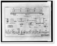 Historic Framed Print, St. Lucie Canal, St. Lucie Lock No. 1, St. Lucie, Cross State Canal, Okeechobee Intracoas, Stuart vicinity, Martin County, FL - 5,  17-7/8" x 21-7/8"