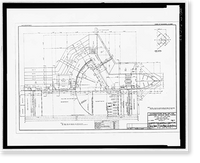 Historic Framed Print, St. Lucie Canal, St. Lucie Lock No. 1, St. Lucie, Cross State Canal, Okeechobee Intracoas, Stuart vicinity, Martin County, FL - 11,  17-7/8" x 21-7/8"