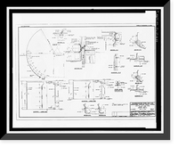 Historic Framed Print, St. Lucie Canal, St. Lucie Lock No. 1, St. Lucie, Cross State Canal, Okeechobee Intracoas, Stuart vicinity, Martin County, FL - 14,  17-7/8" x 21-7/8"