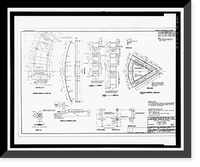 Historic Framed Print, St. Lucie Canal, St. Lucie Lock No. 1, St. Lucie, Cross State Canal, Okeechobee Intracoas, Stuart vicinity, Martin County, FL - 26,  17-7/8" x 21-7/8"