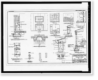 Historic Framed Print, St. Lucie Canal, Lock No. 1, Attendant's Quarters, St. Lucie, Cross State Canal, Okeechobee Intracoas, Stuart vicinity, Martin County, FL - 4,  17-7/8" x 21-7/8"