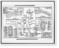 Historic Framed Print, Tallulah Falls Bridge, Spanning Tallulah Falls River on U.S. Highway 23/S, Tallulah Falls, Habersham County, GA - 6,  17-7/8" x 21-7/8"
