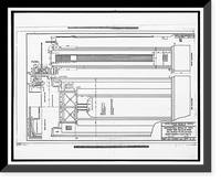 Historic Framed Print, Tallulah Falls Bridge, Spanning Tallulah Falls River on U.S. Highway 23/S, Tallulah Falls, Habersham County, GA - 7,  17-7/8" x 21-7/8"