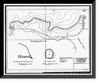 Historic Framed Print, Tallulah Falls Dam, Spanning Tallulah Falls River on U.S. Highway 23/S, Tallulah Falls, Habersham County, GA - 3,  17-7/8" x 21-7/8"