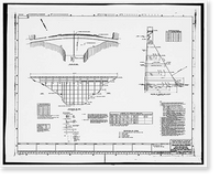 Historic Framed Print, Tallulah Falls Dam, Spanning Tallulah Falls River on U.S. Highway 23/S, Tallulah Falls, Habersham County, GA - 6,  17-7/8" x 21-7/8"