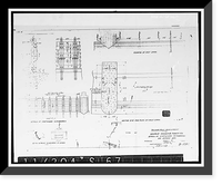 Historic Framed Print, Tallulah Falls Dam, Spanning Tallulah Falls River on U.S. Highway 23/S, Tallulah Falls, Habersham County, GA - 11,  17-7/8" x 21-7/8"